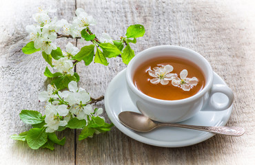 Flower tea