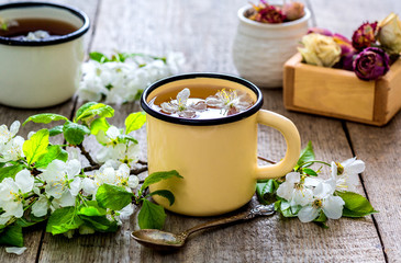 Flower tea