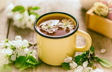 Flower tea