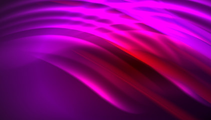 Fluid wave lines background. Trendy abstract layout template for business or technology presentation, internet poster or web brochure cover, wallpaper