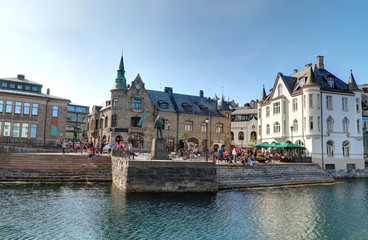 Fototapeta premium Alesund en Norvège