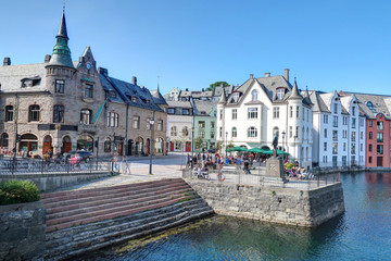 Alesund en Norvège