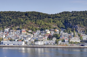 Fototapeta na wymiar Alesund en Norvège