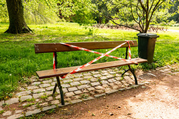 Forbidden bench