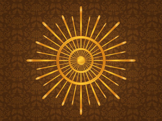 後光_光背_背景イラスト