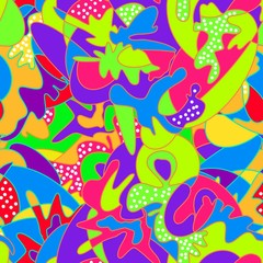 Colorful geometric tile background. Memphis fashion style. Ethnic traditional. Abstract vector pattern suitable for printing children s prints on textiles, fabrics, clothes, boys, girls.