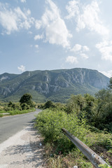 Paisaje de montañay naturaleza en Bulgaria
