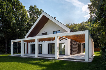 Elegant house with modern design