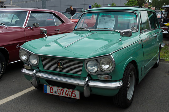 BERLIN - MAY 11: Compact car Triumpf Vitesse MKI Estate, 26th Oldtimer-Tage Berlin-Brandenburg, May 11, 2013 Berlin, Germany