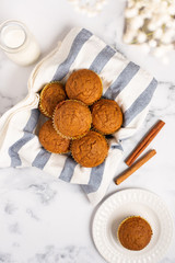 Healthy Pumpkin Muffins