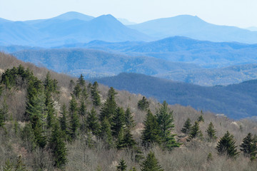 Blue Ridge mountains 