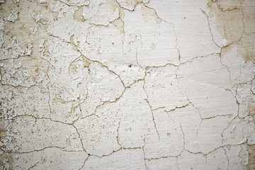 Cement background with cracks