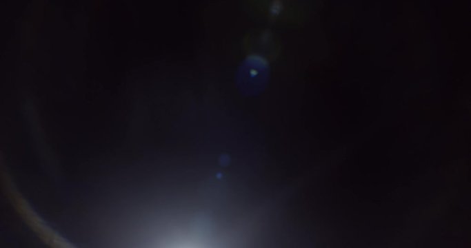 Loopable, real Lensflare for compositing. 12mm lens less opened.