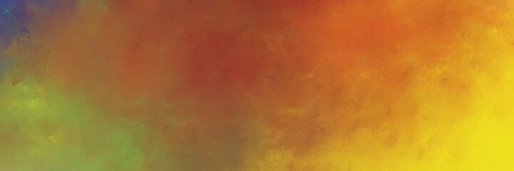 beautiful sienna and vivid orange colored vintage abstract painted background with space for text or image. can be used as horizontal background texture