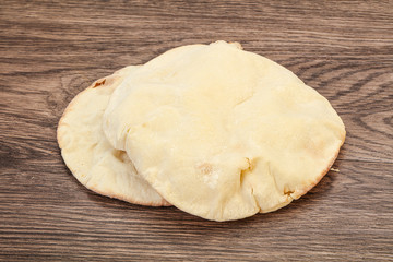 Traditional Pita bread for snack