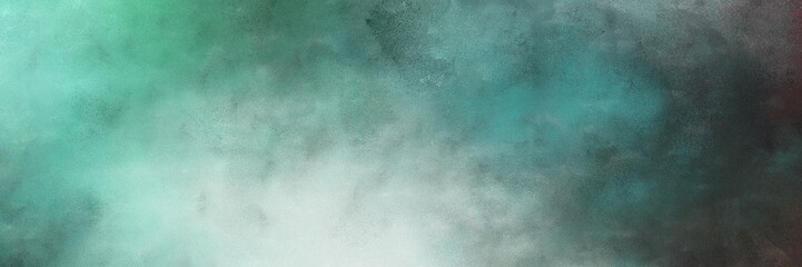 beautiful abstract painting background graphic with cadet blue, dark slate gray and light gray colors and space for text or image. can be used as postcard or poster