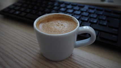 Morning coffee is a important thing.