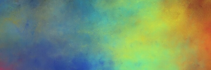 beautiful abstract painting background graphic with slate gray, blue chill and peru colors and space for text or image. can be used as horizontal background graphic