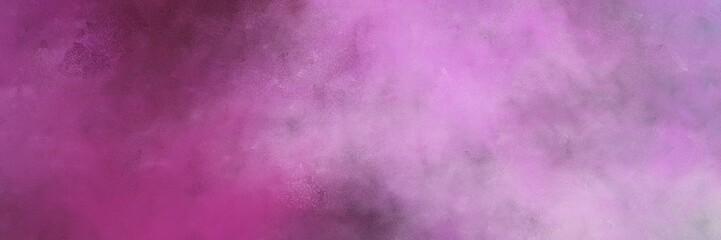 beautiful pastel purple, pastel violet and dark moderate pink colored vintage abstract painted background with space for text or image. can be used as header or banner