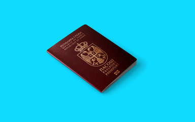 official passport of Serbia ,Serbian passport 