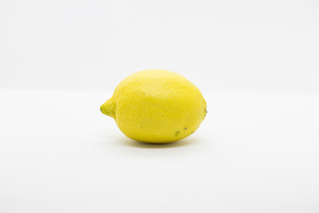 lemon on a white background