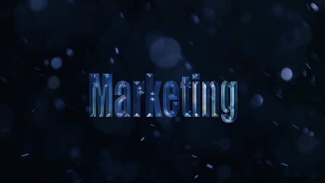 marketing fantasy iron text animation Hollywood-like