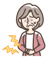 腹痛　女性