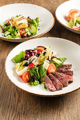 salad with beef and vegetables