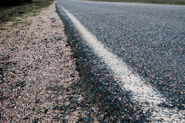 Naklejka premium asphalt a backgrounds