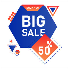 big sale discount promotion baner template