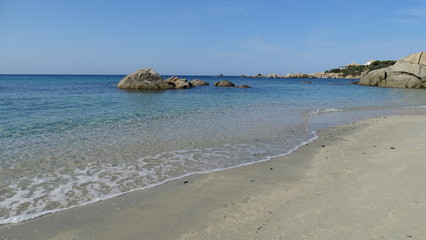 Strand von Sardinien