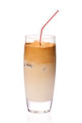 Dalgona Iced Coffee