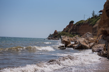 beach and rocks