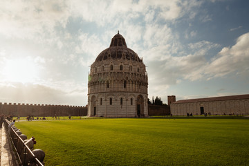 Pisa city landscape sky