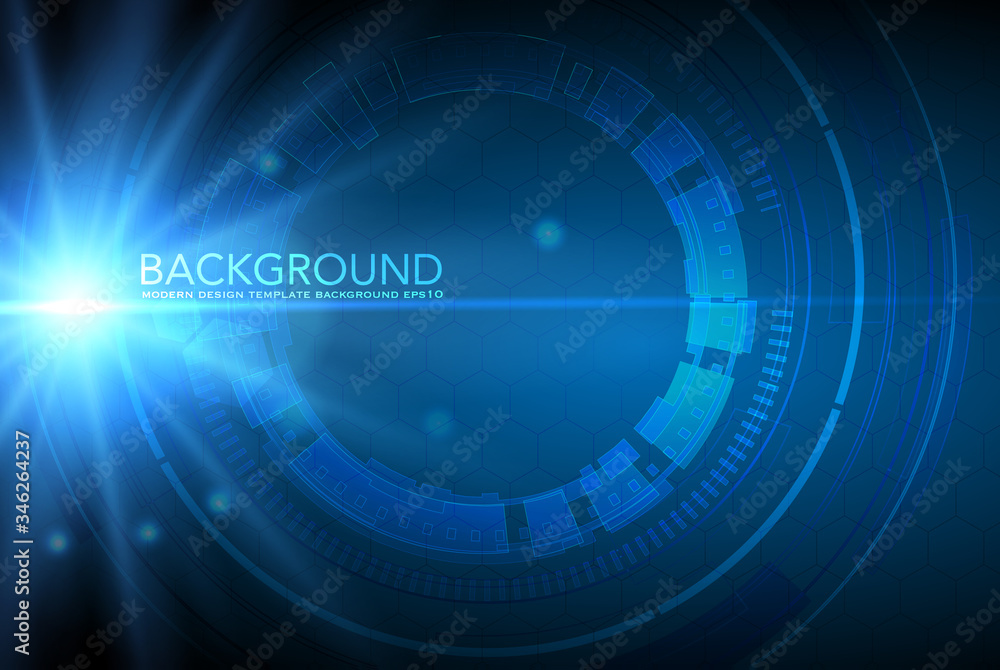 Poster business background business background abstract business background.vector design. circle blue abst