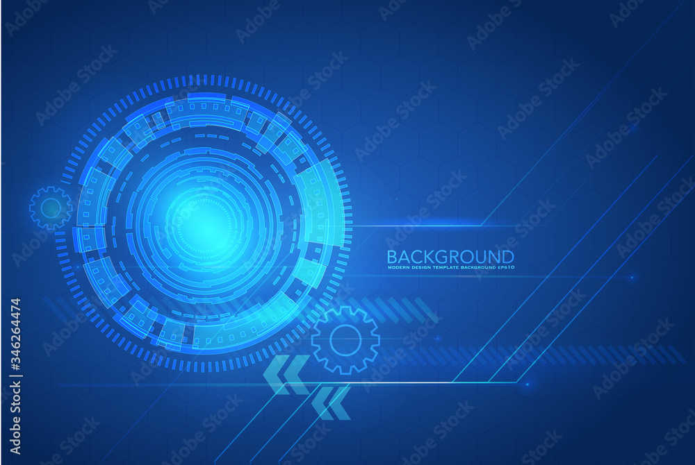 Poster business background business background abstract business background.vector design. circle blue abst