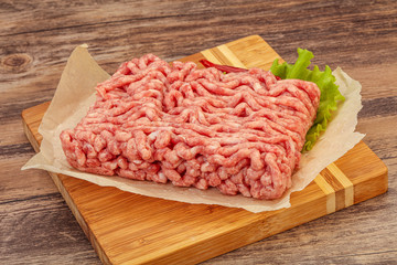 Minced meat - pork and beef