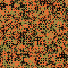 Colour Dots Universe art background design illustration