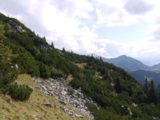 Fototapeta premium In den Alpen