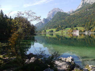 Fototapeta premium Der Hintersee