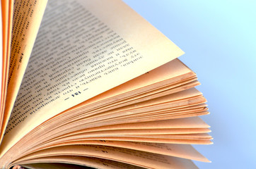 Close-up old books , still life photo