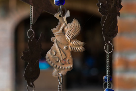 Angel In An Old  Wind Chime