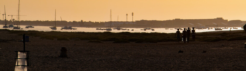 Atardecer. Santa María