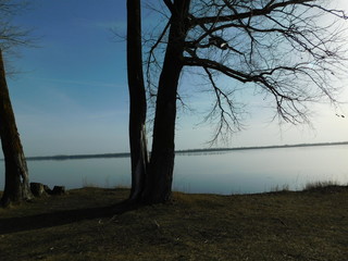 пейзаж на реке Волга