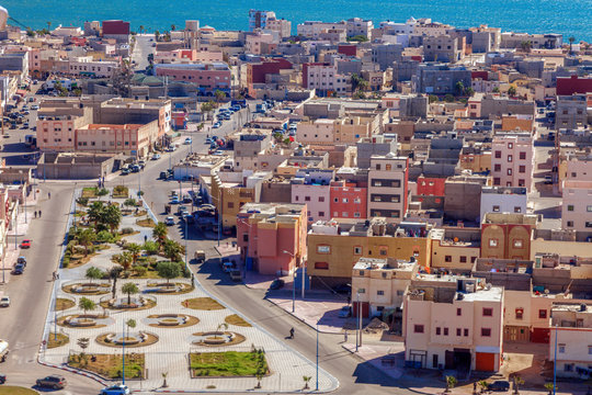 Aerial view of Dakhla