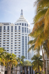 Fototapeta na wymiar Miami Beach architecture