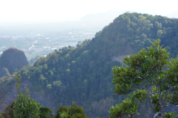 mountain landscape in the morning