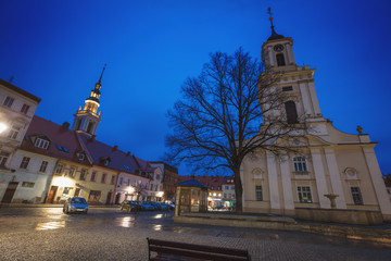 Fototapeta na wymiar Swiebodzice city hall