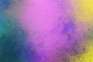 Fototapeta premium beautiful pastel violet, orchid and teal blue colored vintage abstract painted background with space for text or image. can be used as poster or background
