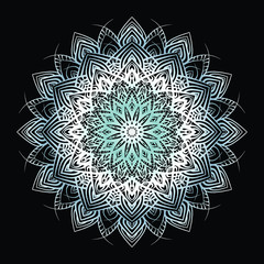 Luxury ornamental mandala design background in gold color, luxury mandala background for wedding invitation, book cover